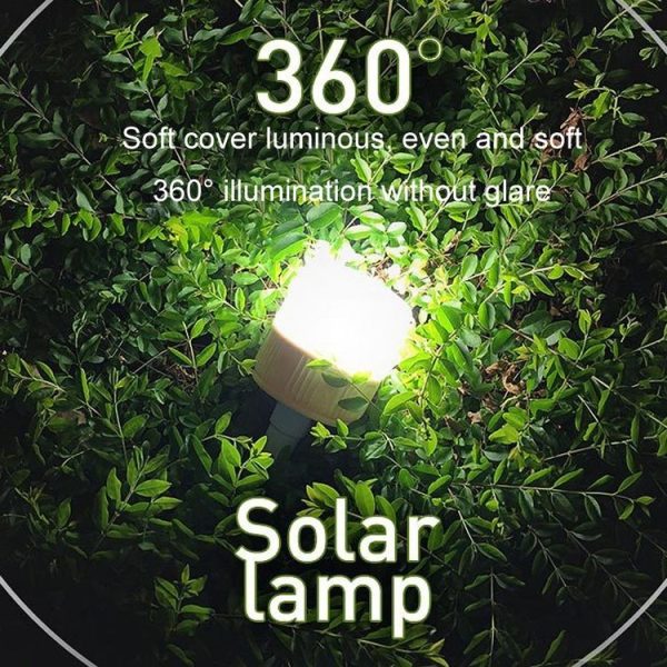 Rechargeable LED Solar Bulb Light Waterproof Night Market Stall Energy Saving Lamp, Model: 24LED - Image 12