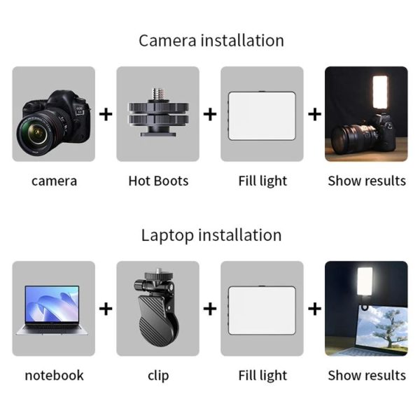 Desiontal M15 3 Color Temperature Rechargeable Pocket Light Mini Photography Light LED Outdoor Shooting Supplementary Light - Image 17