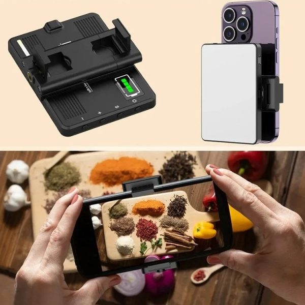 Desiontal M15 3 Color Temperature Rechargeable Pocket Light Mini Photography Light LED Outdoor Shooting Supplementary Light - Image 18
