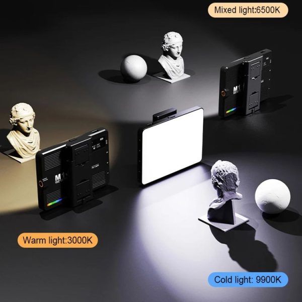 Desiontal M15 3 Color Temperature Rechargeable Pocket Light Mini Photography Light LED Outdoor Shooting Supplementary Light - Image 2