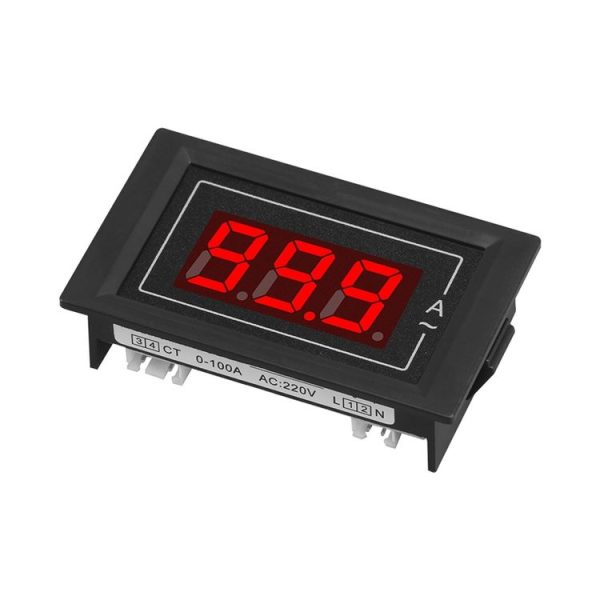 SINOTIMER D85-5035A Small Single Phase AC Digital Ammeter With Transformer - Image 2