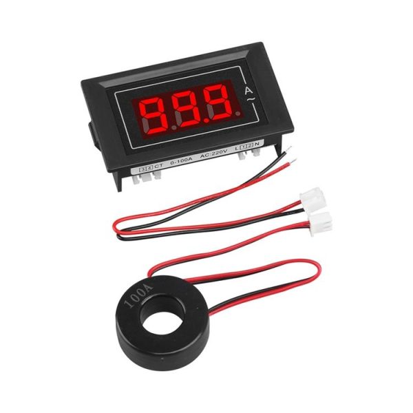 SINOTIMER D85-5035A Small Single Phase AC Digital Ammeter With Transformer - Image 4