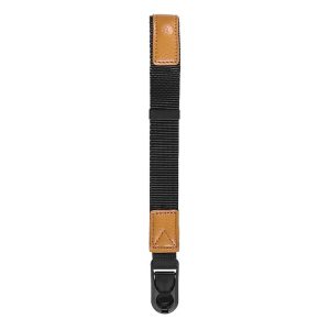 Camera Magnetic Wrist Strap SLR Accessories Hand Strap (Black+Brown)
