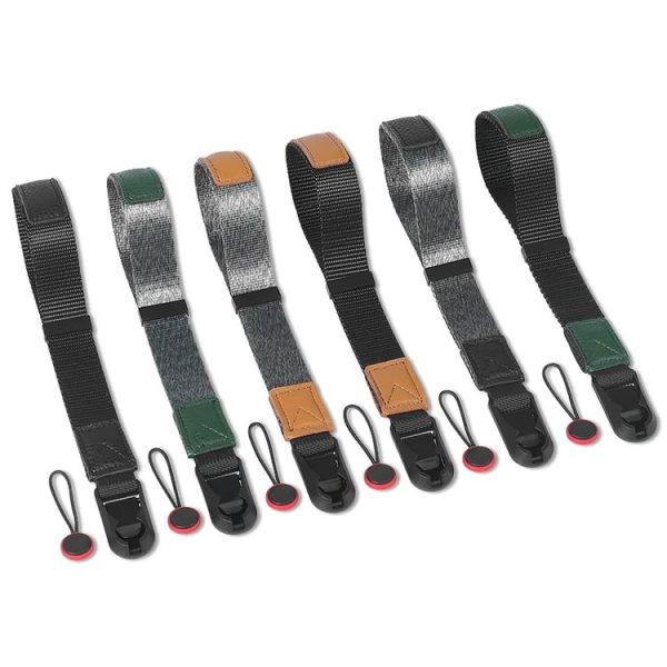 Camera Magnetic Wrist Strap SLR Accessories Hand Strap (Black+Brown) - Image 3