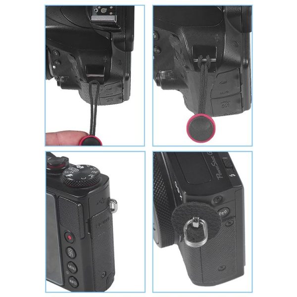 Camera Magnetic Wrist Strap SLR Accessories Hand Strap (Black+Brown) - Image 8