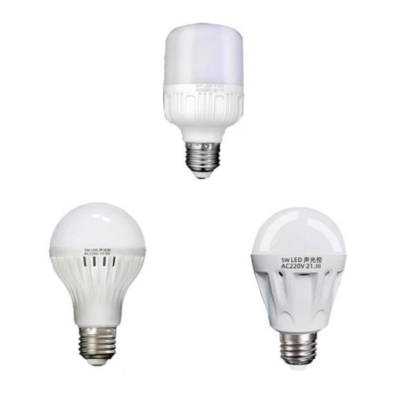 E27 LED Sound / Light Control Bulb Stair Corridor Human Body Sensor Light, Power: 3W (Engineering) - Image 2