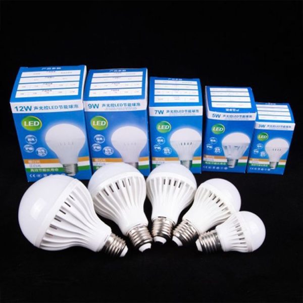 E27 LED Sound / Light Control Bulb Stair Corridor Human Body Sensor Light, Power: 3W (Engineering) - Image 6