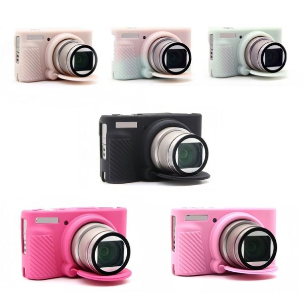 Canon SX730 / SX740 Soft Silicone Protective Case, Color: Pink - Image 6