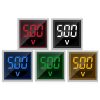 SINOTIMER ST17V AC Voltage Signal Indicator 22mm Square LED Digital Display Voltage Head AC 60-500V (01 Red) - Image 2