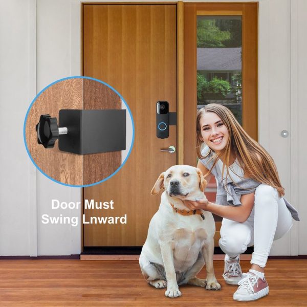 Blink Doorbell Bracket No-Drilling Easy Installation Mount (Silver) - Image 5