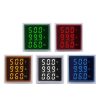 SINOTIMER ST17VAH 3 In 1 Square LED Digital Display AC Voltage Current Frequency Indicator 60-500V 0-100A 20-75Hz (01 Red) - Image 2