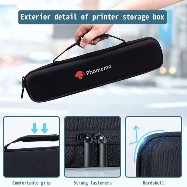 Phomemo Portable Storage Bag For M08F / P831 Printer (Black) - Image 5