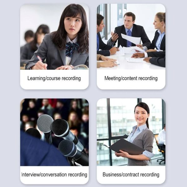 G1 0.96-Inch IPS Color Screen HD Smart Mini Noise Reduction Timer Recorder, Capacity: 8GB - Image 10