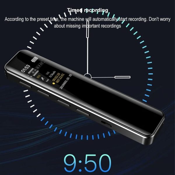 G1 0.96-Inch IPS Color Screen HD Smart Mini Noise Reduction Timer Recorder, Capacity: 8GB - Image 8