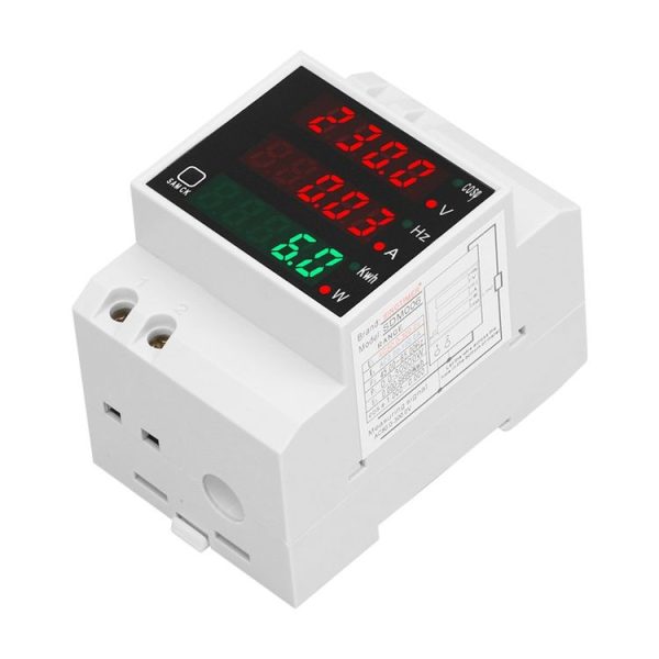 SINOTIMER SDM006 Din Rail AC Voltage Current Frequency Power Electricity Multi-Function Detection Meter - Image 2