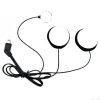 HD Noise-Proof Helmet Intercom Headset Microphone (10Pin Plug+Single Microphone+Double Speaker) - Image 3