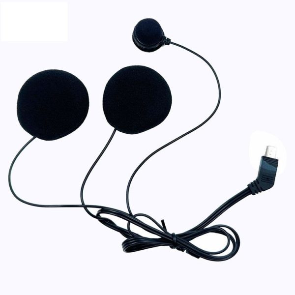 HD Noise-Proof Helmet Intercom Headset Microphone (10Pin Plug+Single Microphone+Double Speaker) - Image 4
