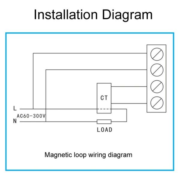 SINOTIMER SPM005 AC Digital Display Voltage Current Power Electricity Multifunctional Monitoring Meter, Specification: 20A - Image 4