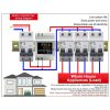 SINOTIMER SDM009 Din Rail Single-Phase Voltage Current Frequency Power Factor Electricity Multifunctional Meter, Model: AC40-300V Built-In - Image 9