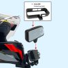 Motorcycle Helmet Chin Clamp Mount for GoPro Hero Series DJI Osmo Action, SJCAM Cameras, Spec: Set 1 - Image 10