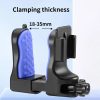 Motorcycle Helmet Chin Clamp Mount for GoPro Hero Series DJI Osmo Action, SJCAM Cameras, Spec: Set 1 - Image 5