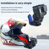 Motorcycle Helmet Chin Clamp Mount for GoPro Hero Series DJI Osmo Action, SJCAM Cameras, Spec: Set 1 - Image 6