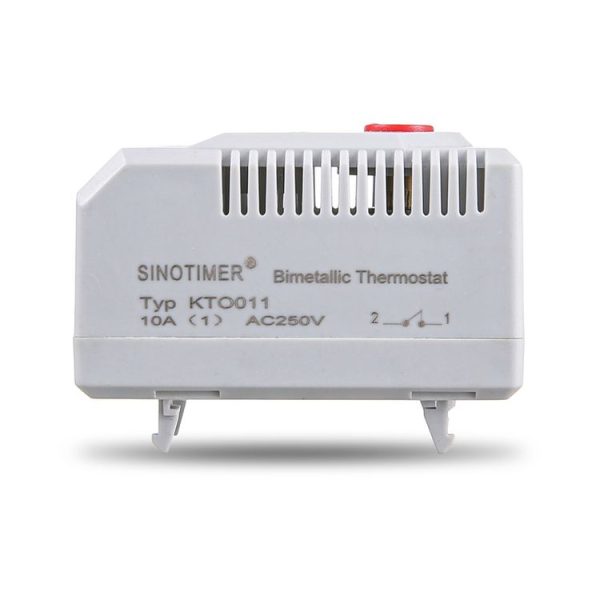 SINOTIMER Small Mechanical Temperature Regulator Control Panel Thermostat, Model: KTO011 - Image 5