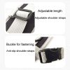 Double Shoulder Bag Waterproof Thickening Strap Outdoor Sports Camping Chain Pack Carrier (Yellow) - Image 5