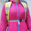 Double Shoulder Bag Waterproof Thickening Strap Outdoor Sports Camping Chain Pack Carrier (Yellow) - Image 7