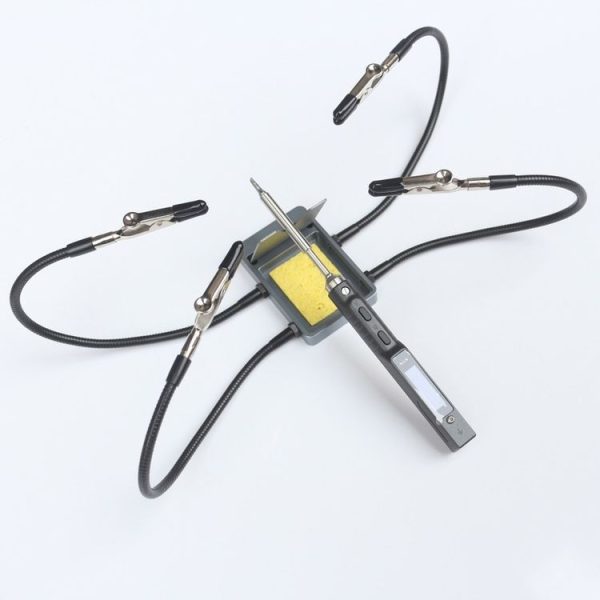 6pcs / Set Soldering Iron Multifunctional Bracket Welding Station Solder Holder Branding Iron Stand - Image 4