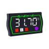4 in 1 Ambient Temperature Gauge Morfayer Locomotive Intelligent Multi-function Tachometer