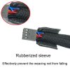 0.27m Computer PWM Temperature Control Cooling Fan Extension Cable Chassis HUB Connector (1 In 4) - Image 5