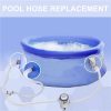 Intex Swimming Pool Filter Pump Replacement 1 Hose 2 Clamps - Image 2