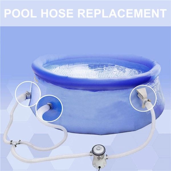 Intex Swimming Pool Filter Pump Replacement 1 Hose 2 Clamps - Image 2