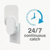 Plug-In Refillable Fly Trap For Flies, Moths, Gnats, And Other Flying Insects With 2 Glue Cards EU Plug (White) - Image 4