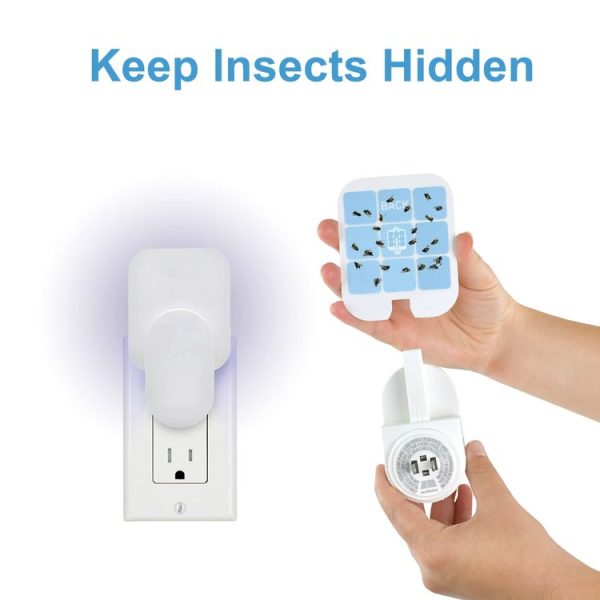 10pcs / Pack Replacement Glue Card for Plug-in Indoor Insect Trap Refills Glue Boards - Image 4
