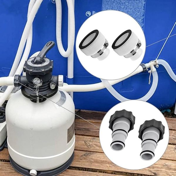 Intex Pool Hose Adapter with Internal Thread, Spec: A Set - Image 2