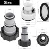 Intex Pool Hose Adapter with Internal Thread, Spec: A Set - Image 4