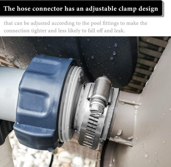 Intex Pool Hose Adapter with Internal Thread, Spec: A Set - Image 7