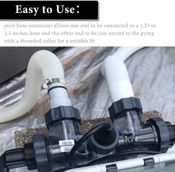 Intex Pool Hose Adapter with Internal Thread, Spec: A Set - Image 8