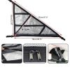 SUV Ceiling Storage Net Car Roof Mesh Storage Bag Suitable For 3-handle Models, Specification: Transparent PVC+Reinforcement Webbing - Image 2