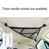 SUV Ceiling Storage Net Car Roof Mesh Storage Bag Suitable For 3-handle Models, Specification: Transparent PVC+Reinforcement Webbing - Image 3