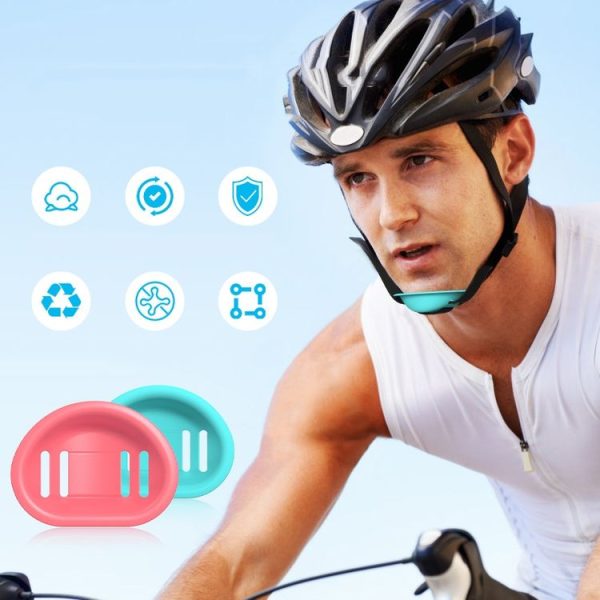 Electric Bike Motorcycle Helmet Jaw Guard Chin Rest (Blue) - Image 2