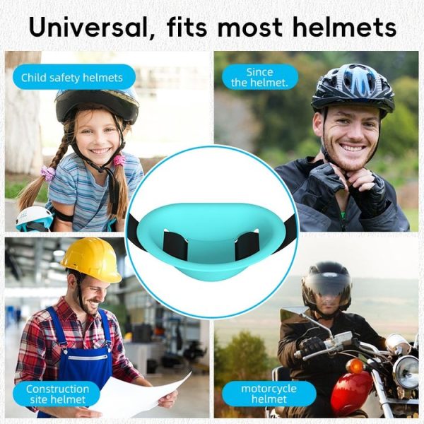 Electric Bike Motorcycle Helmet Jaw Guard Chin Rest (Blue) - Image 6