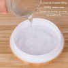 LED Light Aromatherapy Diffuser Home Small Vase Quiet Humidifier Aromatherapy Diffuser 2 In 1 (Dark Wood) - Image 5