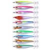 10colors / Set HENGJIA SJ055 Horizontal Luminous Wooden Shrimp Bait Bionic Faux Bait Squid Hook, Size: 10.3cm 9.4g