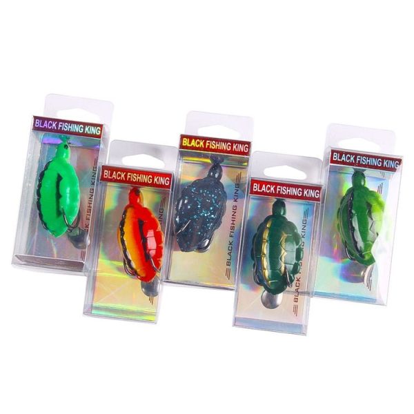 5colors / Set HENGJIA FO016 Lua Thunder Brogue Dummy Bait Turtle Sequins Fishing Bait, Size: 5.7cm 11.7g - Image 4