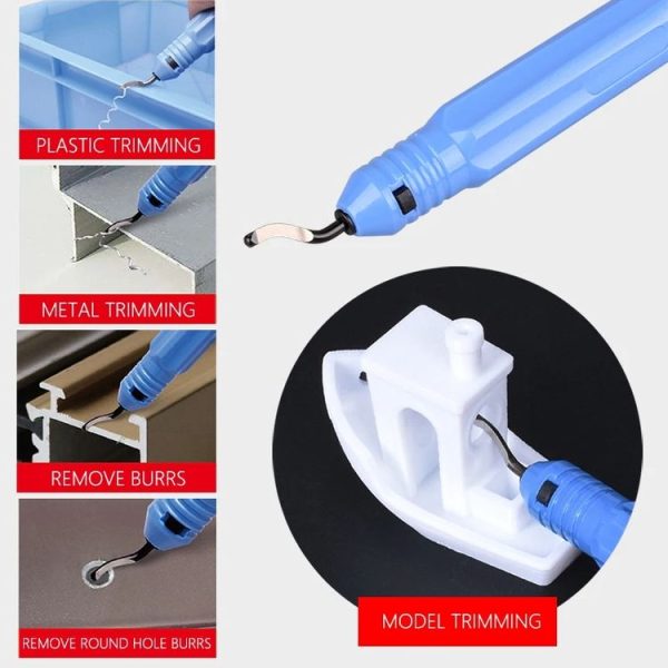 Woodworking Edge Trimmer Deburring Scraper Chamfering Tool (With 1 Black Blade Box Packing) - Image 7
