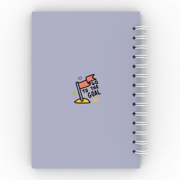 A5 Self-filling Undated Coil Planner Planning Notes Schedule (Purple) - Image 3