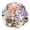 50pcs / pack Cartoon Children DIY Skateboard Luggage Waterproof Graffiti Decorative Stickers (TT095WSP)